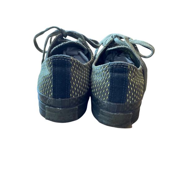 Converse Chuck Taylor All Star Sample Green Woven Low Top Sneakers M-9 W-11 - Picture 4 of 10